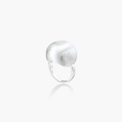 Sterling Cloud Dome Ring