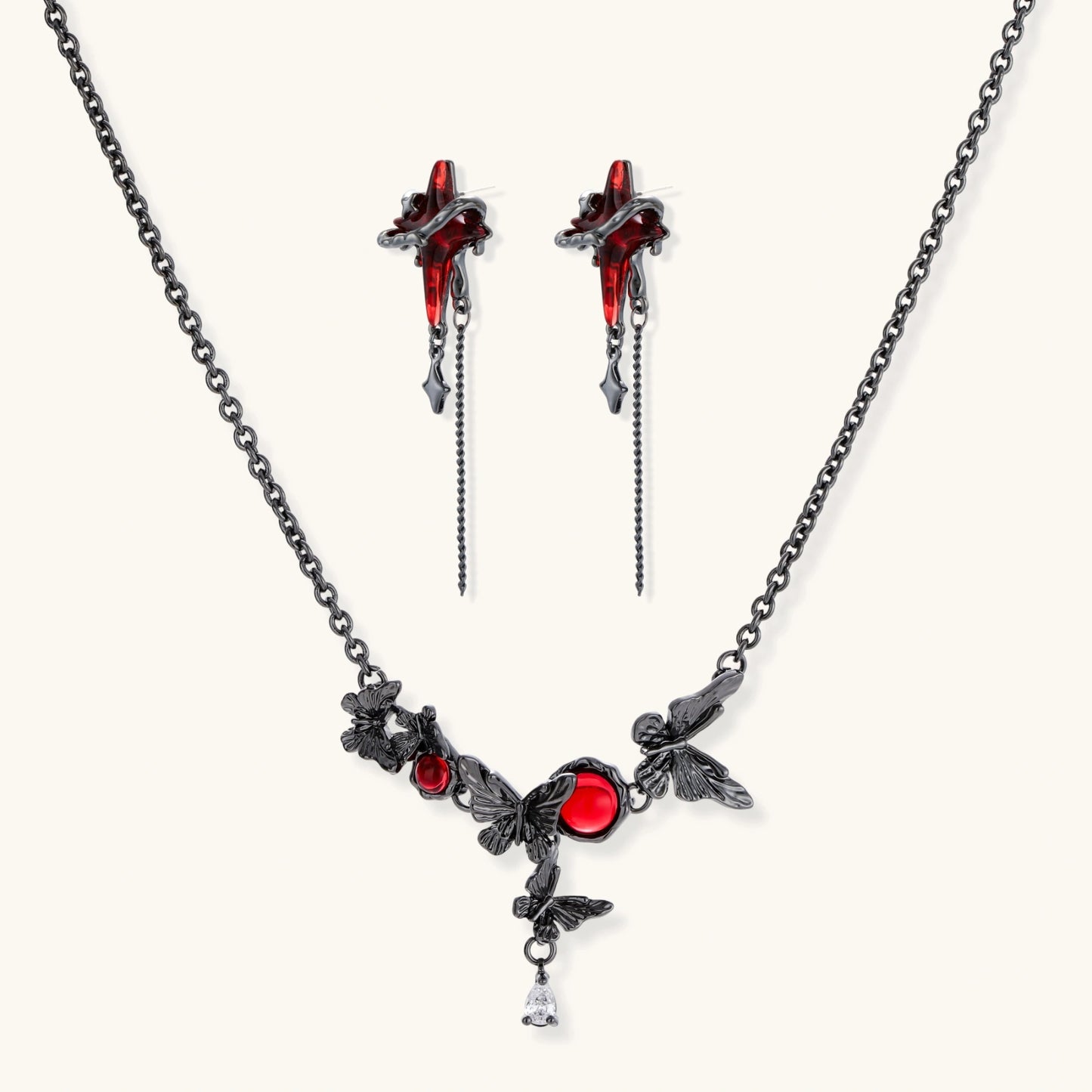 L&F Dark Romantic Crimson Dagger Set
