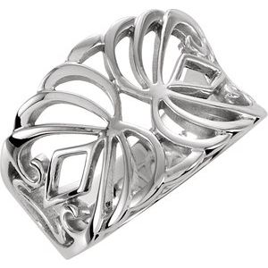 Platinum Freeform Ring
