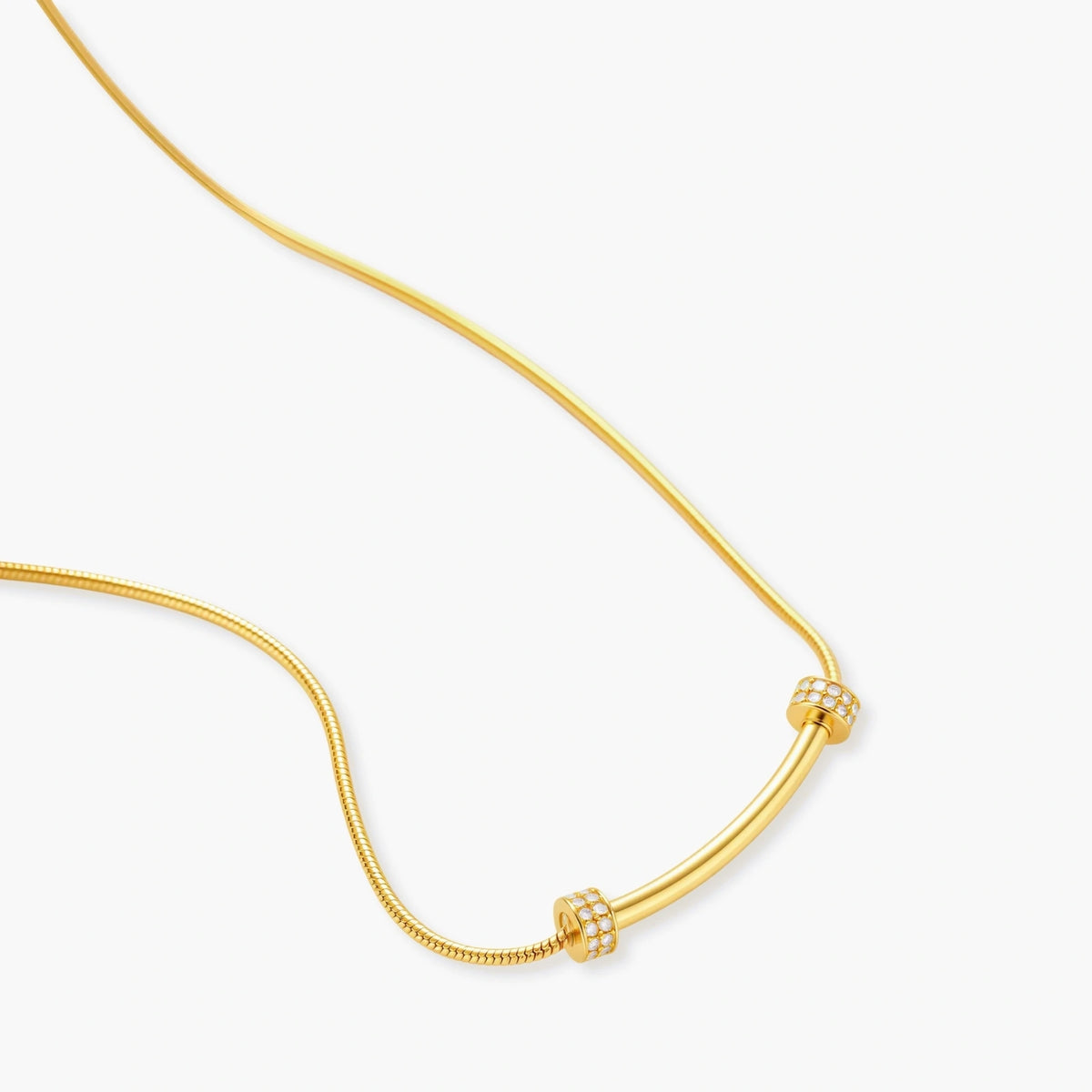 Curved Bar Necklace