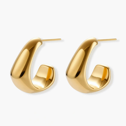 Curved and Shiny Hoops