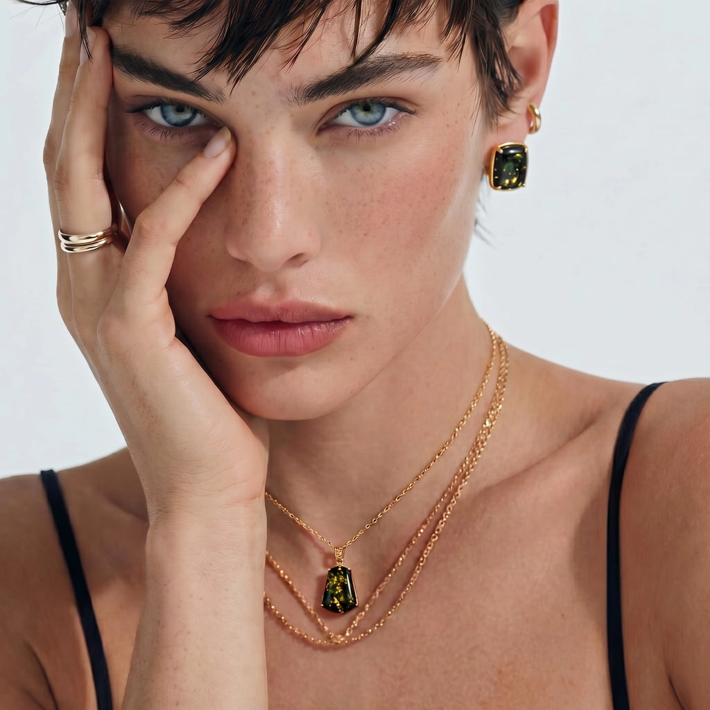 Gold Forest Necklace