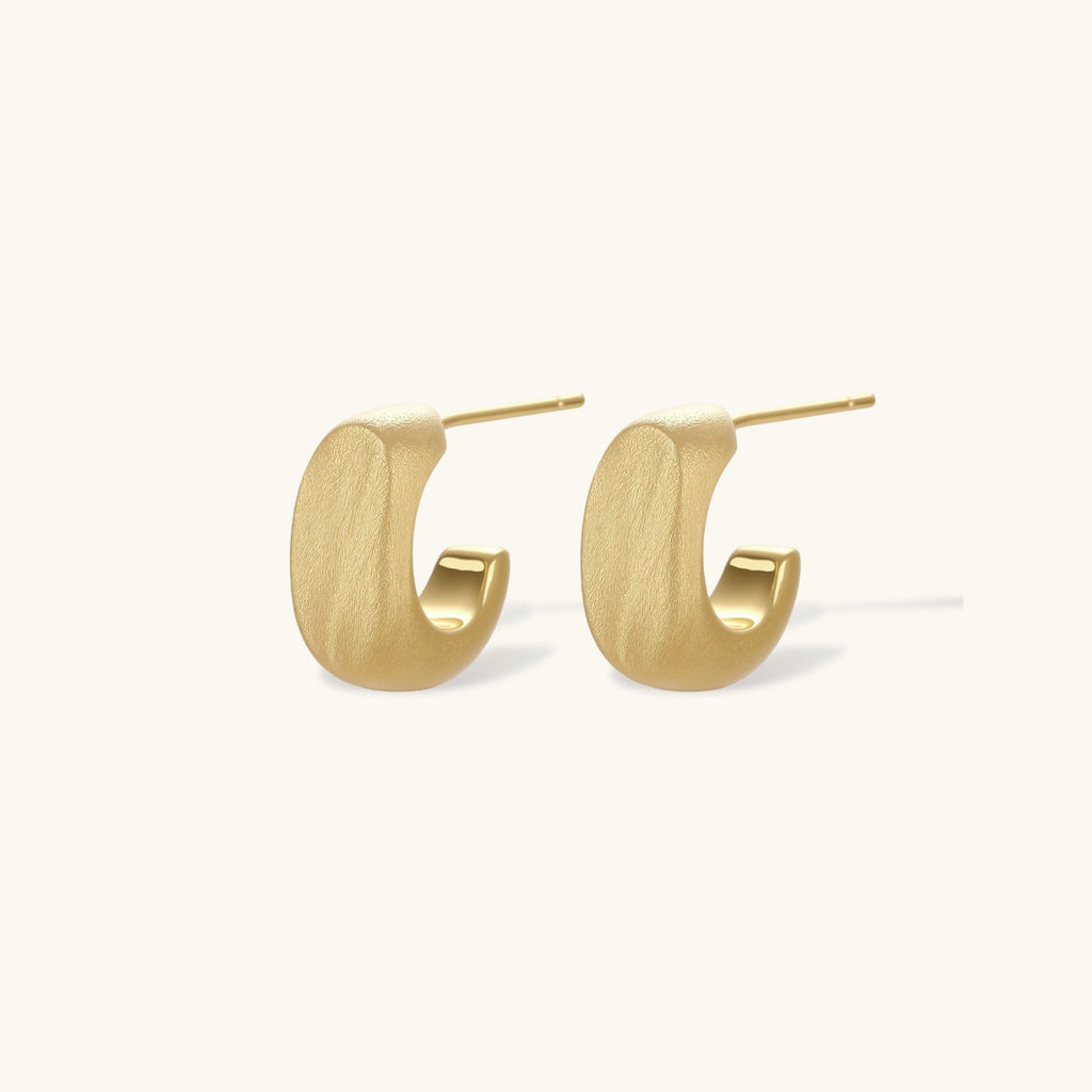 Brushed Golden Daily Hoops