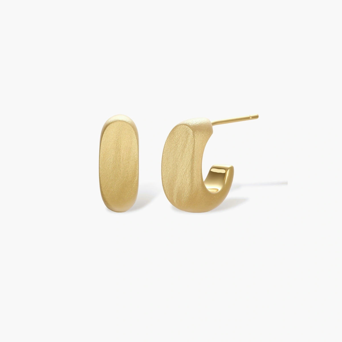 Brushed Golden Daily Hoops