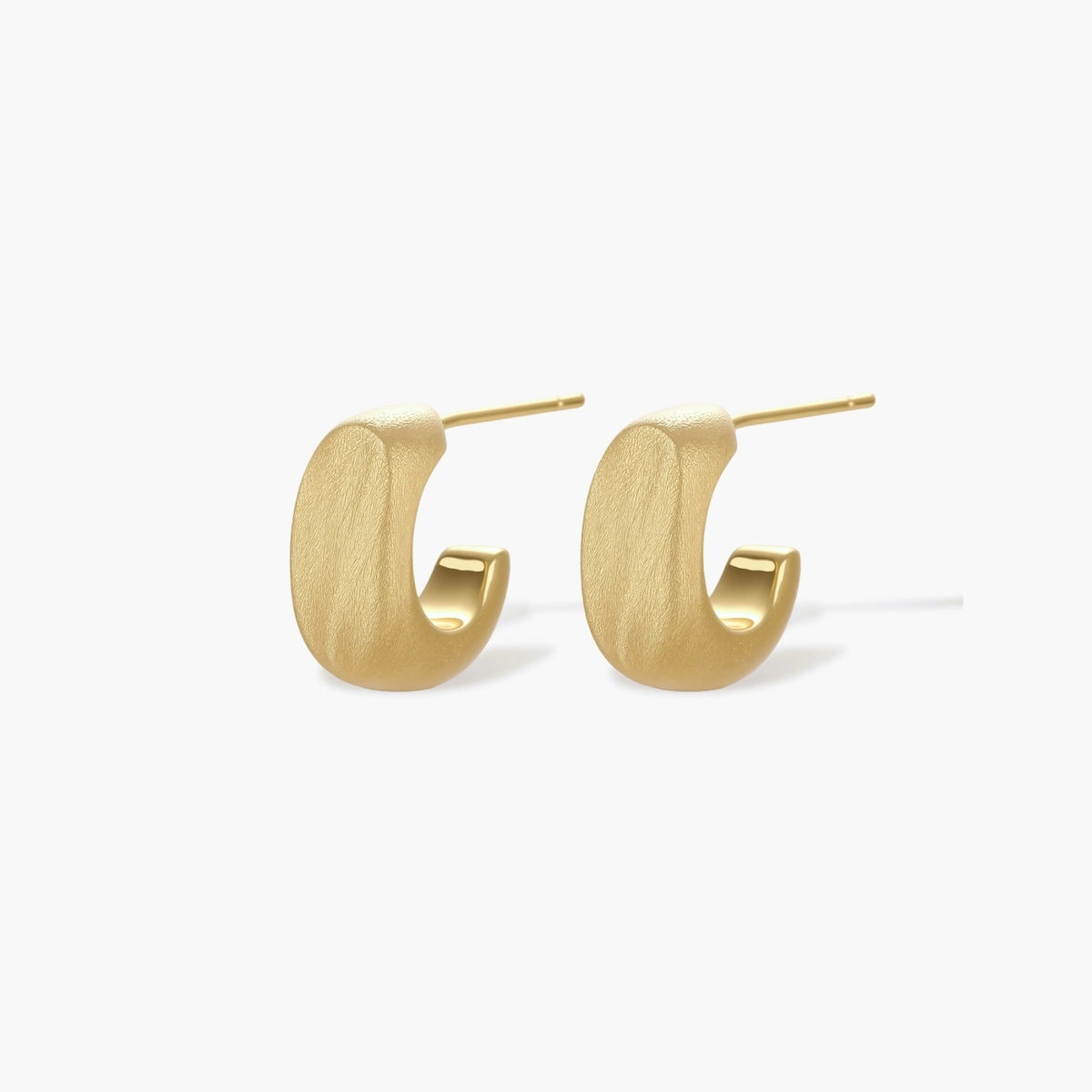 Brushed Golden Daily Hoops
