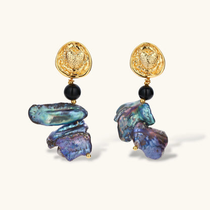 Midnight Blue Luxe Earrings
