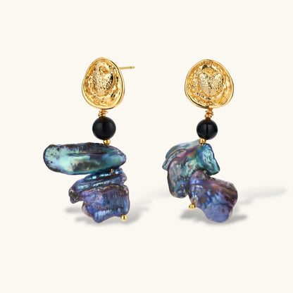 Midnight Blue Luxe Earrings