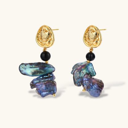 Midnight Blue Luxe Earrings