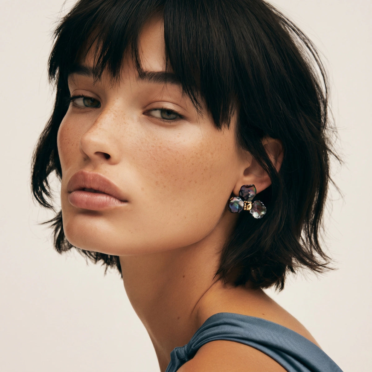 She Blooms at Night Earrings