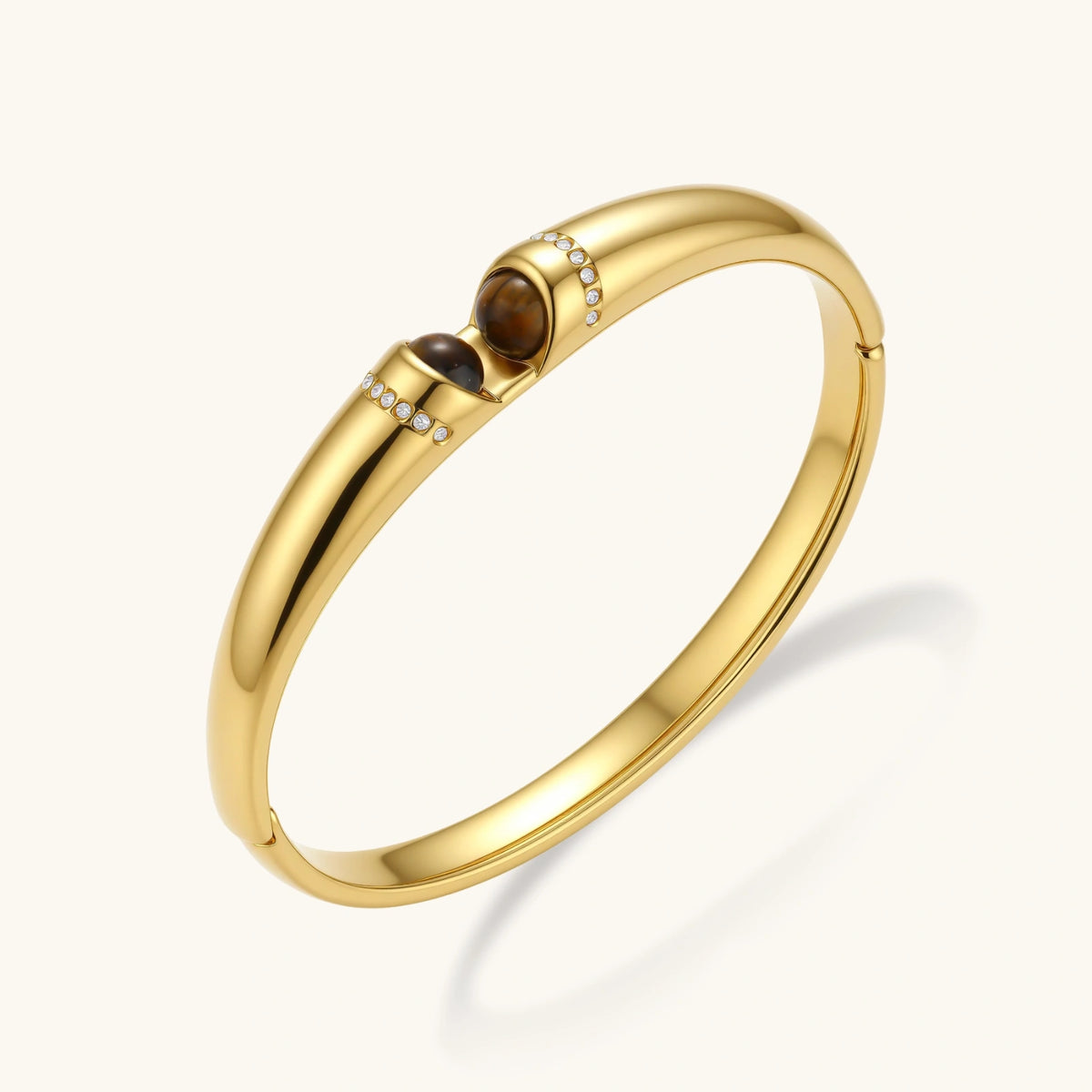 Tiger Eye Stones Bangle