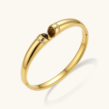 Tiger Eye Stones Bangle