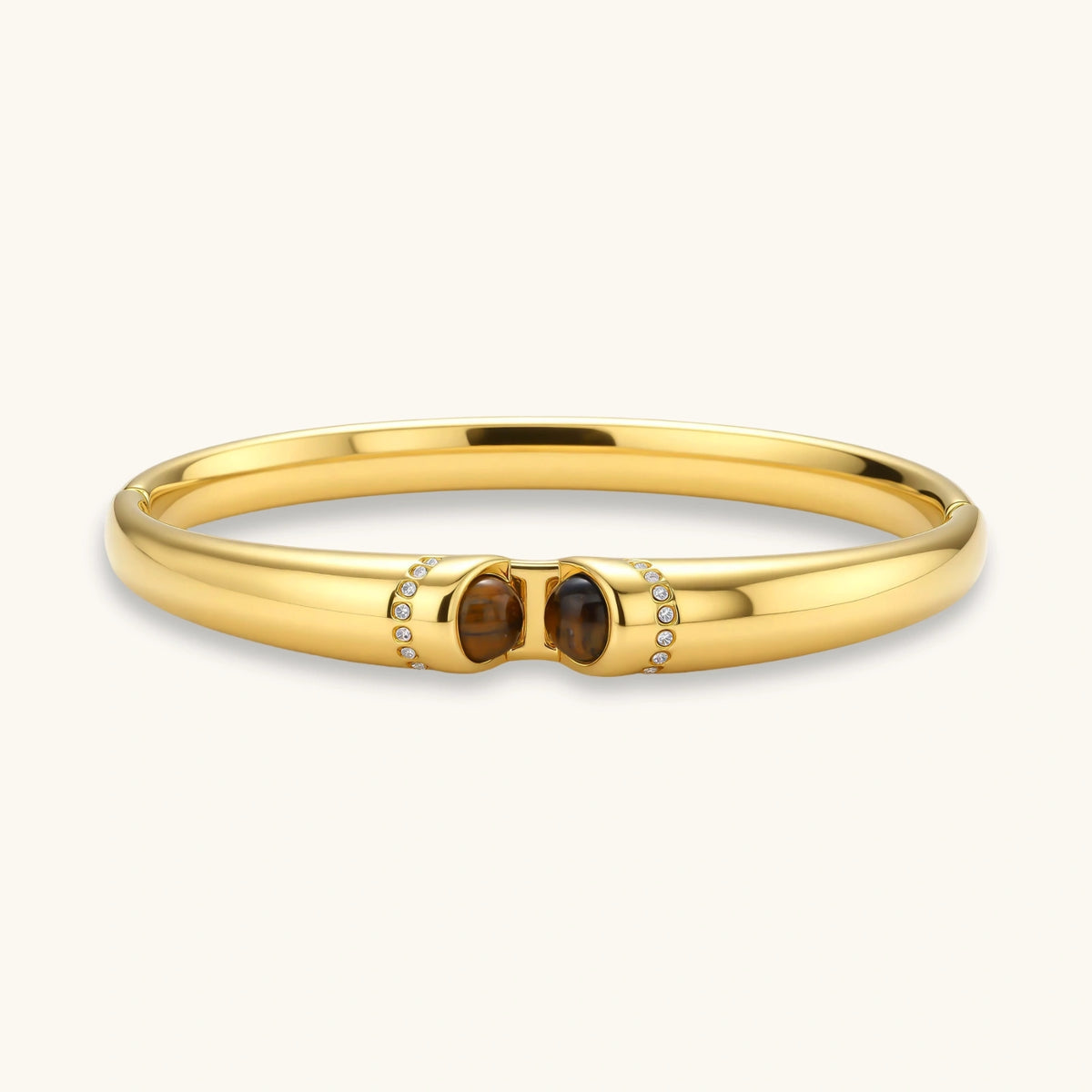 Tiger Eye Stones Bangle