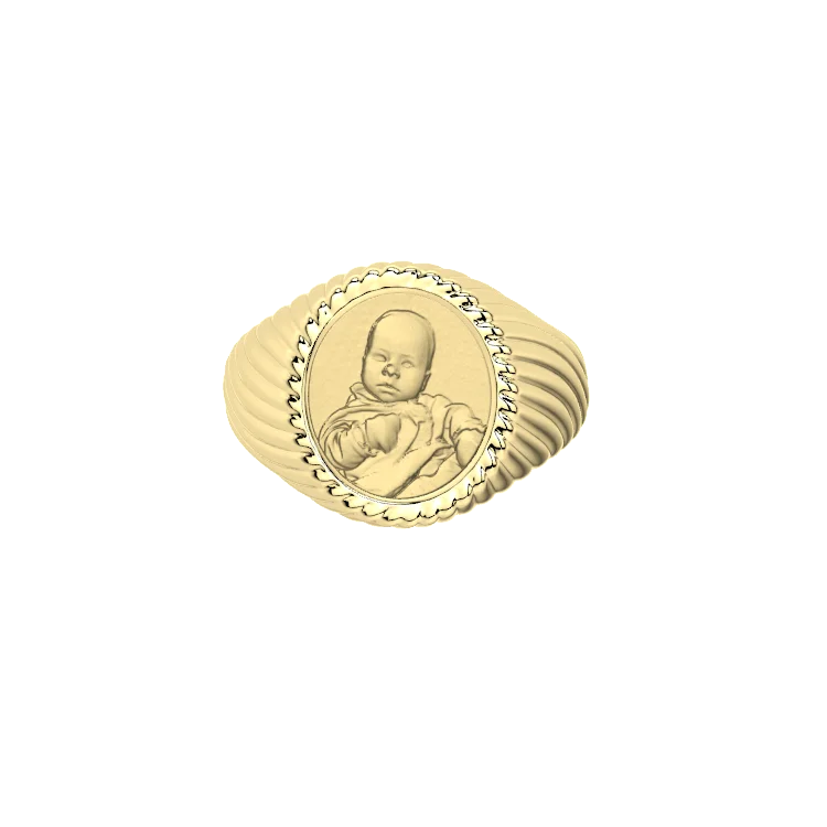 Legacy Gold Coin Ring