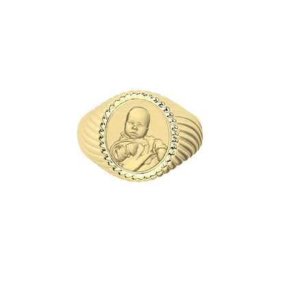 Legacy Gold Coin Ring