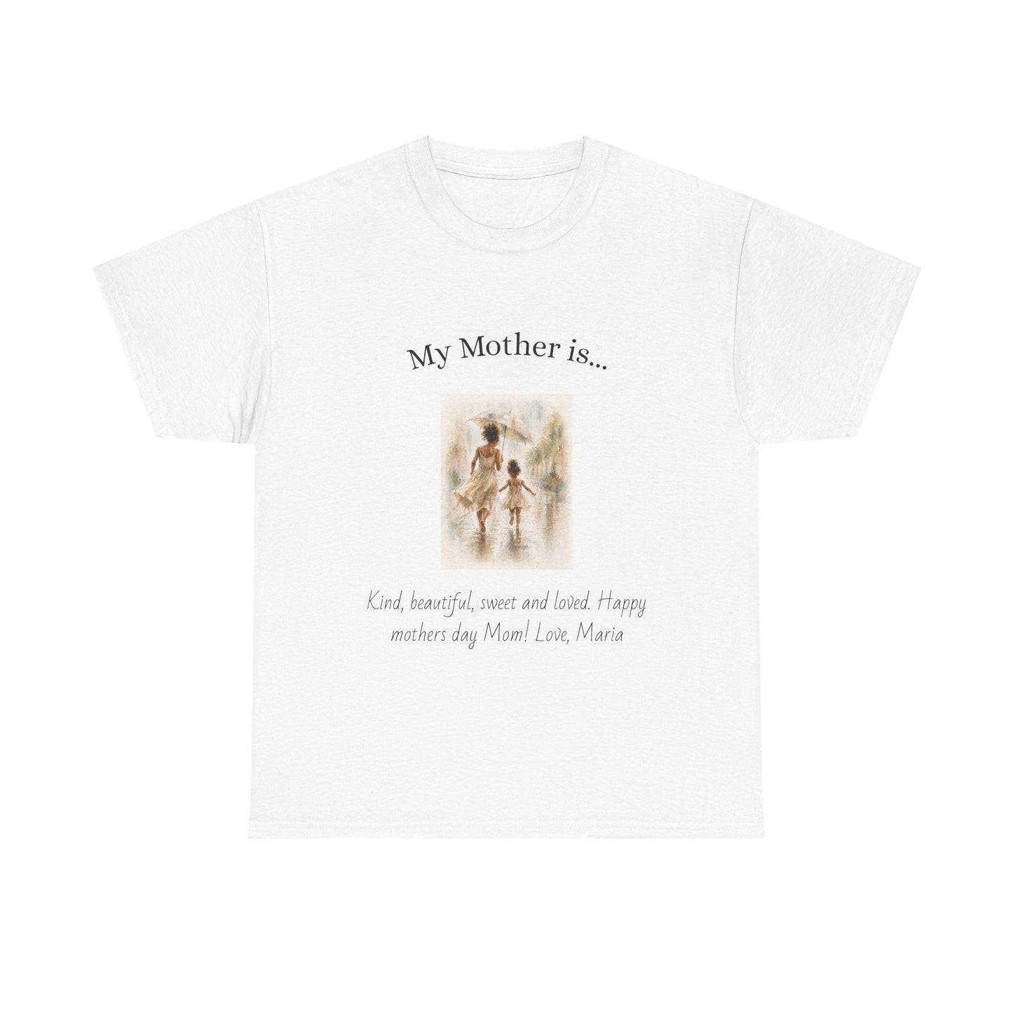 Mother Is Tee — Sentimental Mother's Day Shirt with Vintage Family Illustration