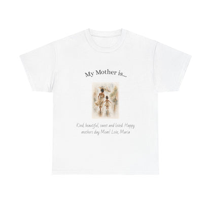 Mother Is Tee — Sentimental Mother's Day Shirt with Vintage Family Illustration