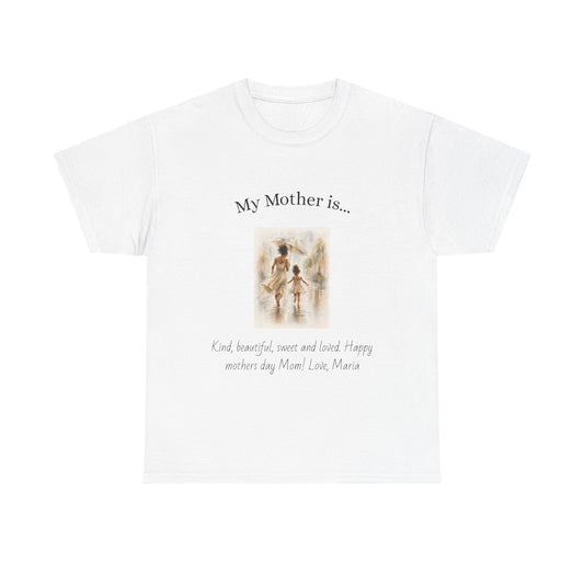 Mother Is Tee — Sentimental Mother's Day Shirt with Vintage Family Illustration