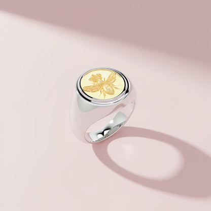 Legacy Coin Ring Silver SR005