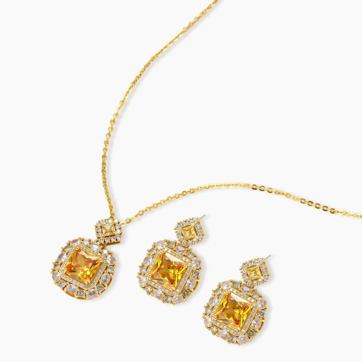 Radiant Sunset Jewelry Set