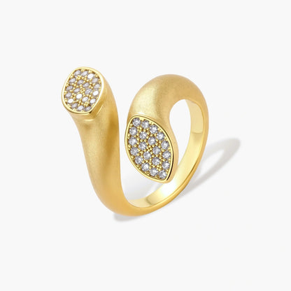 Sparked Snake Ring