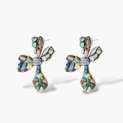 Shells and Cross Earrings
