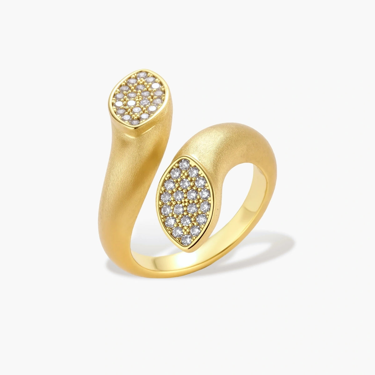 Sparked Snake Ring