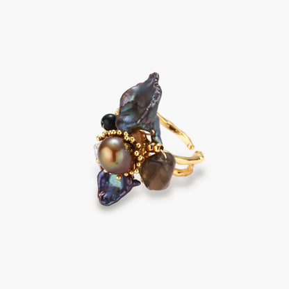 Dark Flower Ring