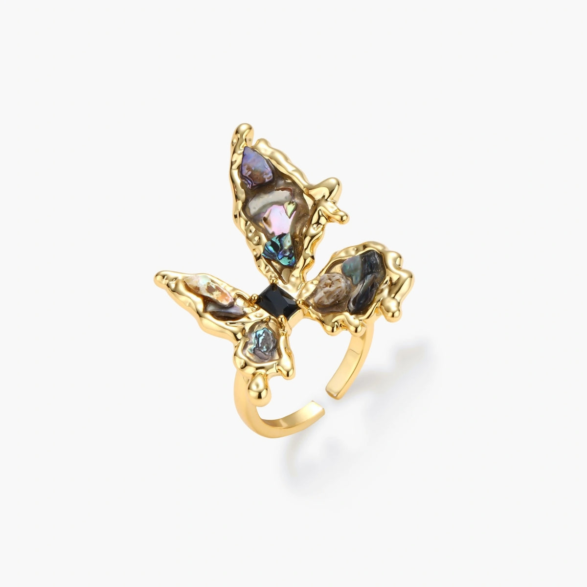Midnight Shells Ring