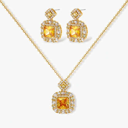 Radiant Sunset Jewelry Set