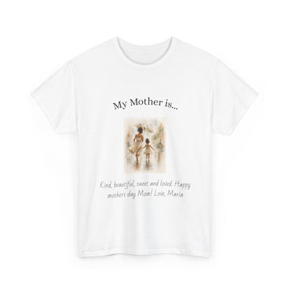 Mother Is Tee — Sentimental Mother's Day Shirt with Vintage Family Illustration