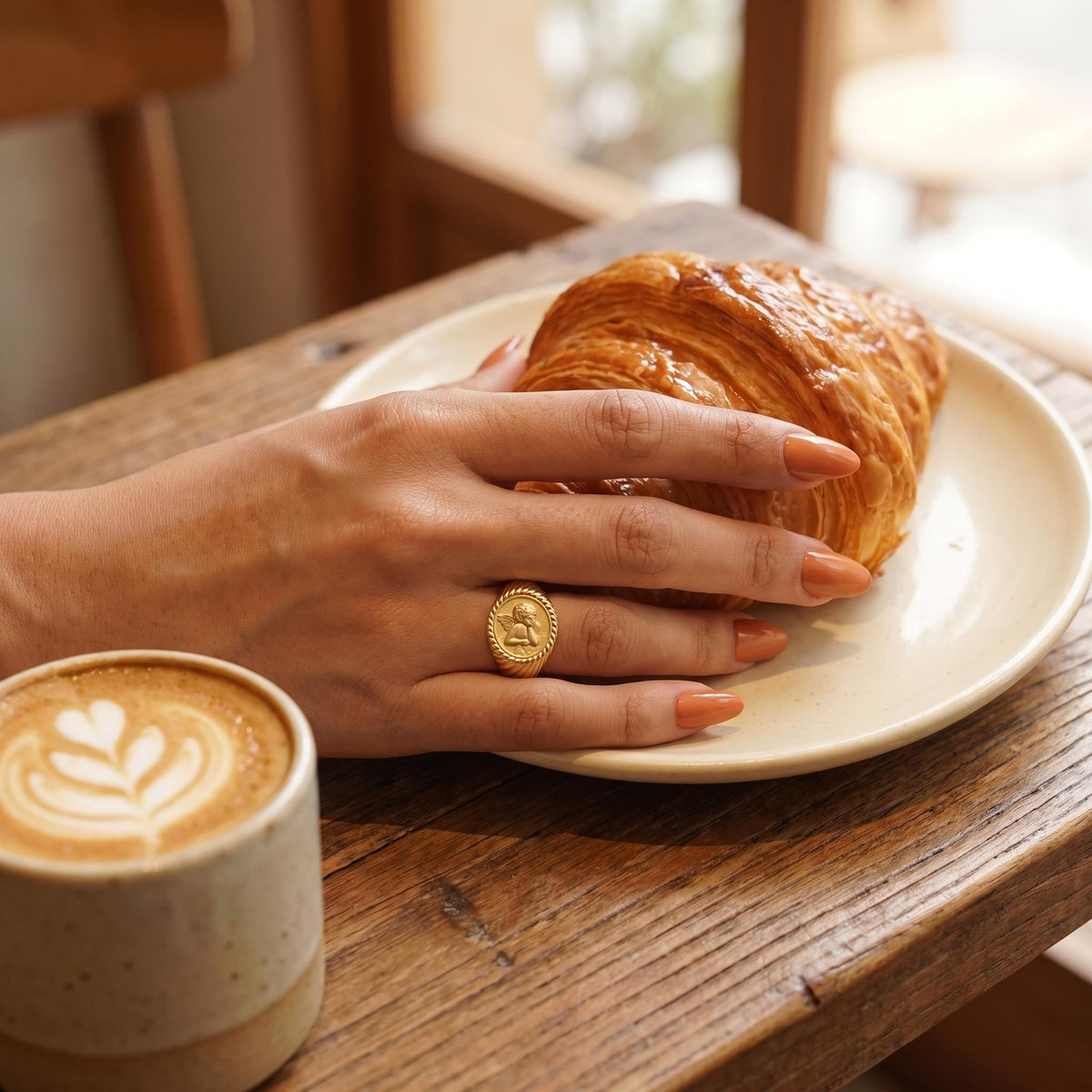 Legacy Gold Coin Ring