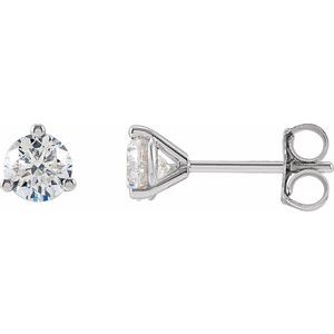 5/8 CTW Lab-Grown Diamond Stud Earrings