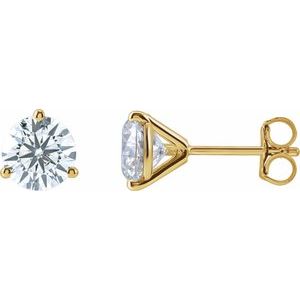 2 1/2 CTW Lab-Grown Diamond Stud Earrings