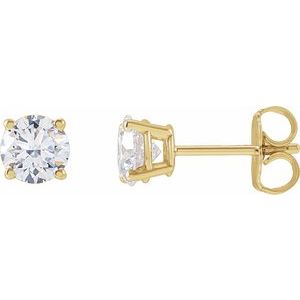 1 1/4 CTW Lab-Grown Diamond Earrings