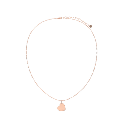 Heart Engravable Pendant Silver SP003