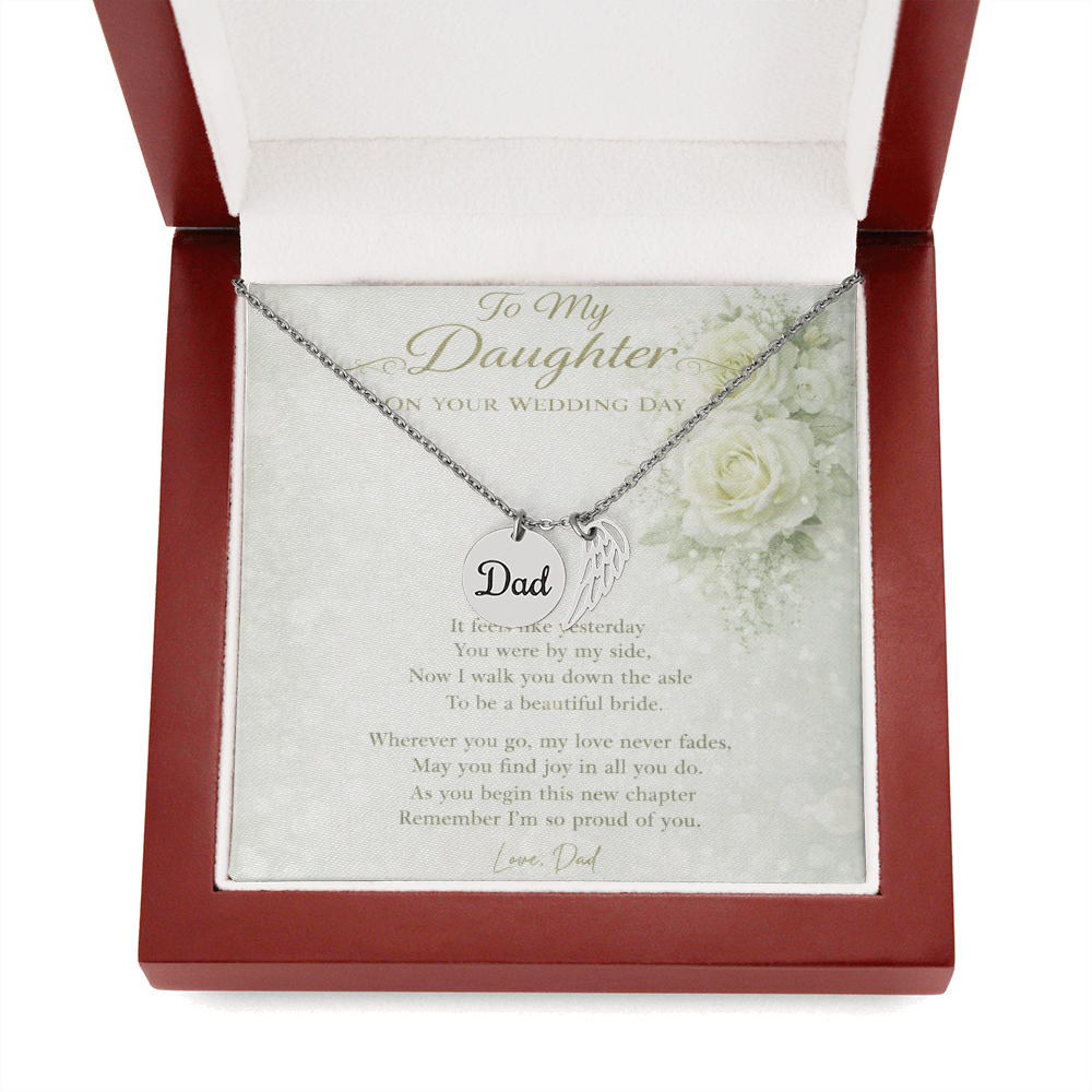 Dad's Wedding Gift to Daughter- Green Tint