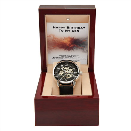 Birthday Gift for Son-  Openwork Match