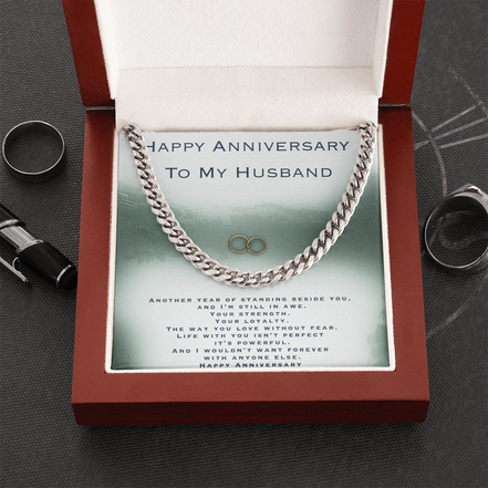 Anniversary Gift For Husband- Cuban Link Chain