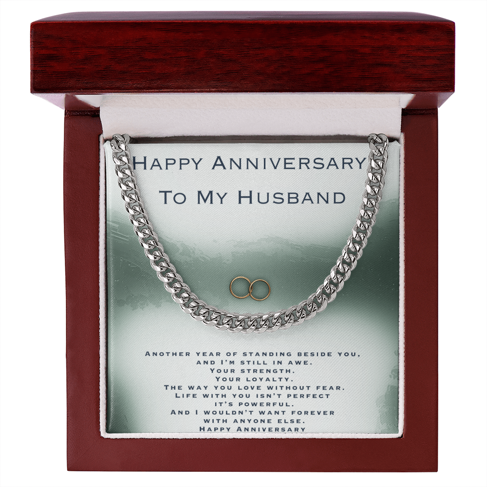 Anniversary Gift For Husband- Cuban Link Chain