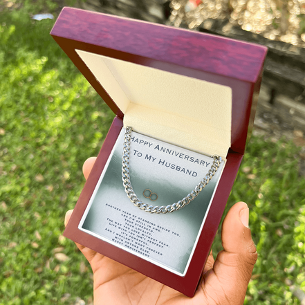 Anniversary Gift For Husband- Cuban Link Chain