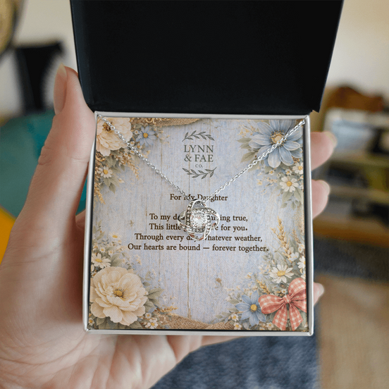 Unbreakable Bond Necklace For My Daugther