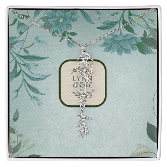 The Blooming Beauty Name Necklace