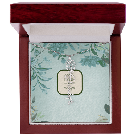 The Blooming Beauty Name Necklace