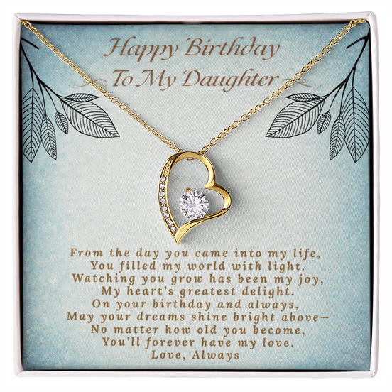 For Daughter's Birthday