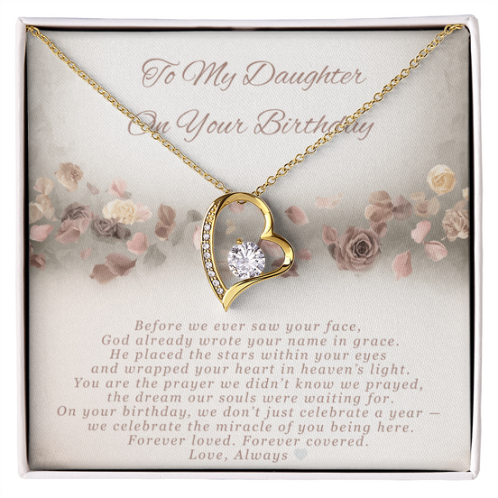 Forever Love Birthday Gift for Daughter