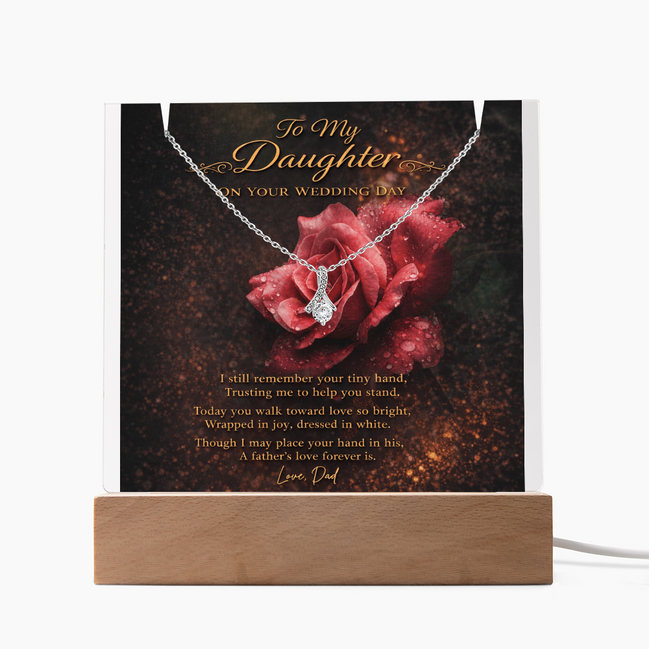 From Dad to Daughter – A Wedding Day Keepsake She'll Treasure Forever