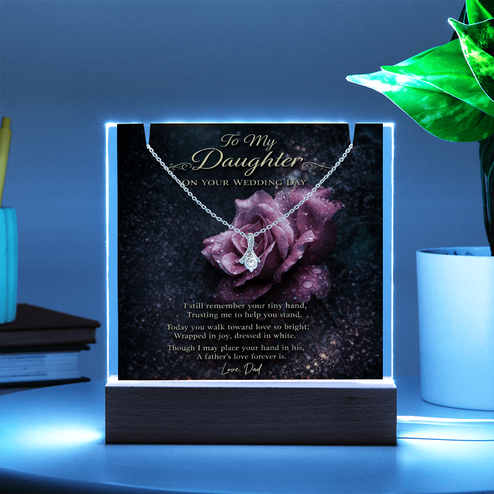 From Dad to Daughter – A Wedding Day Keepsake She'll Treasure Forever