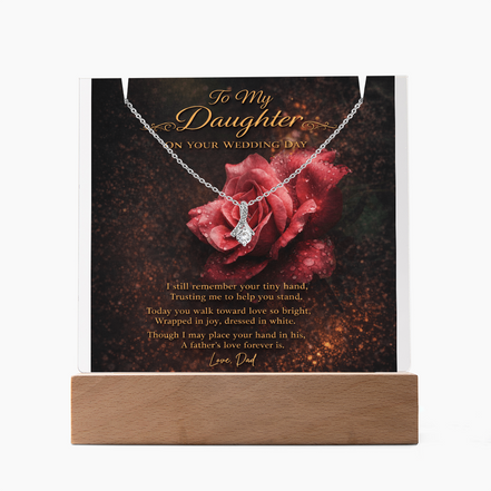 From Dad to Daughter – A Wedding Day Keepsake She'll Treasure Forever