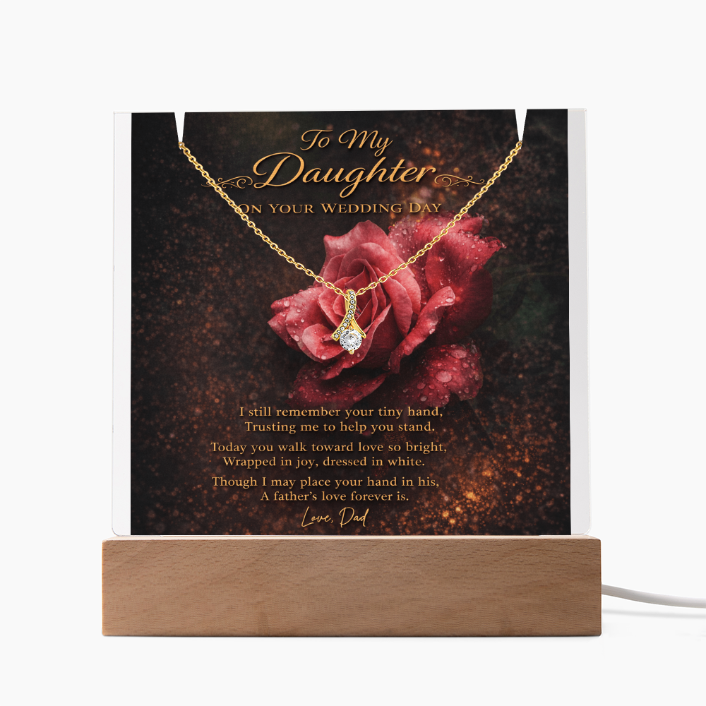 From Dad to Daughter – A Wedding Day Keepsake She'll Treasure Forever