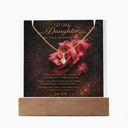 From Dad to Daughter – A Wedding Day Keepsake She'll Treasure Forever